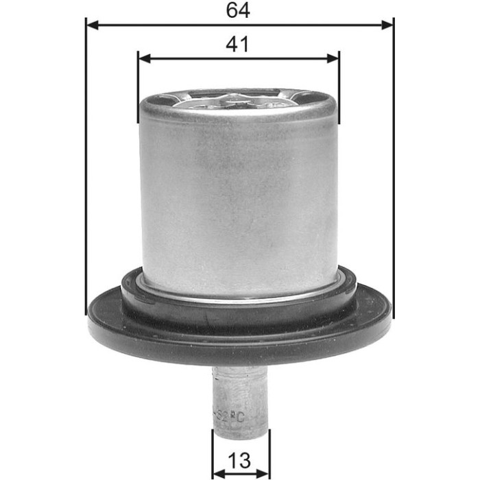 Thermostat, Kühlmittel TH25882G1