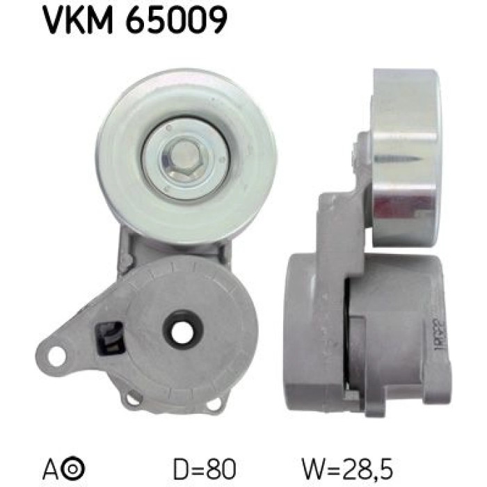 SKF VKM 65009 Spannrolle, Keilrippenriemen SKF VKM 65009 Spannrolle, Keilrippenriemen