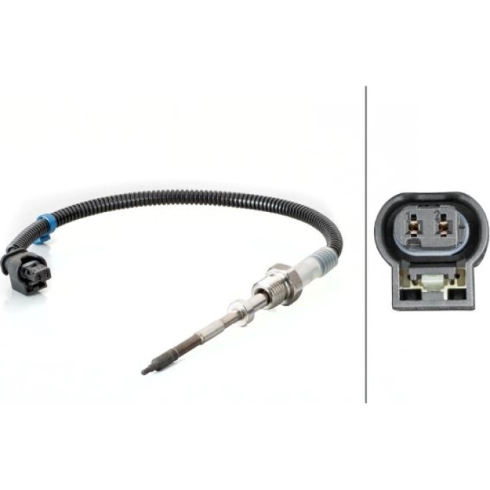 Hella 6PT 014 494-501 Sensor, Abgastemperatur Hella 6PT 014 494-501 Sensor, Abgastemperatur