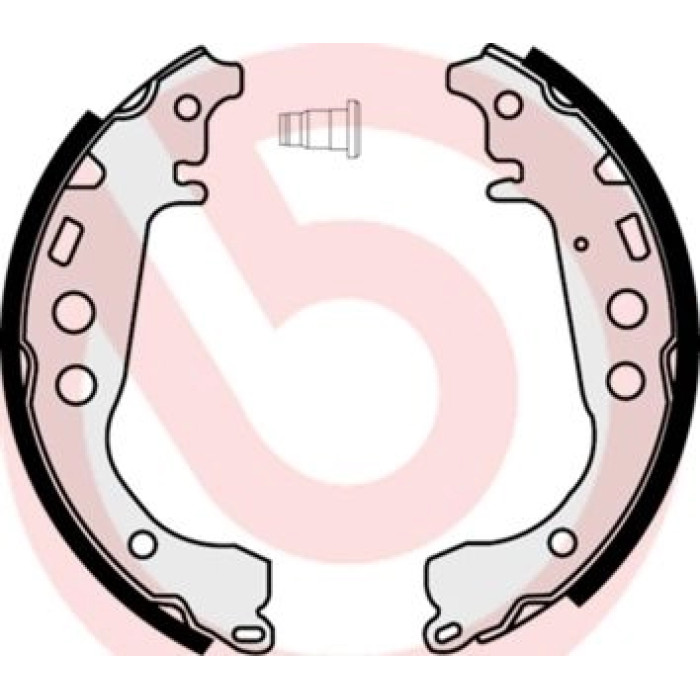 Brembo S 83 508 Bremsbackensatz ESSENTIAL LINE Brembo S 83 508 Bremsbackensatz ESSENTIAL LINE