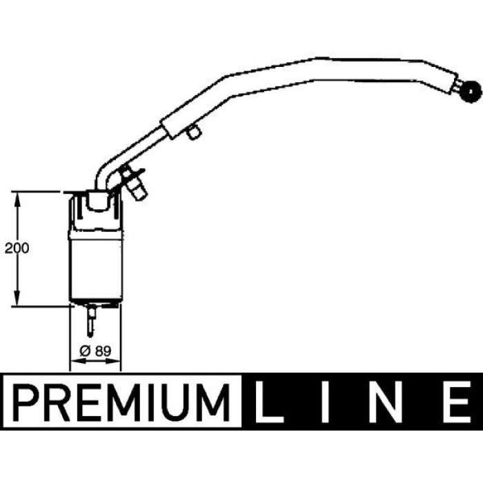 Mahle AD 278 000P Trockner, Klimaanlage BEHR Premium Line