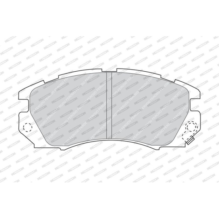 Ferodo FDB948 Bremsbelagsatz, Scheibenbremse PREMIER ECO FRICTION