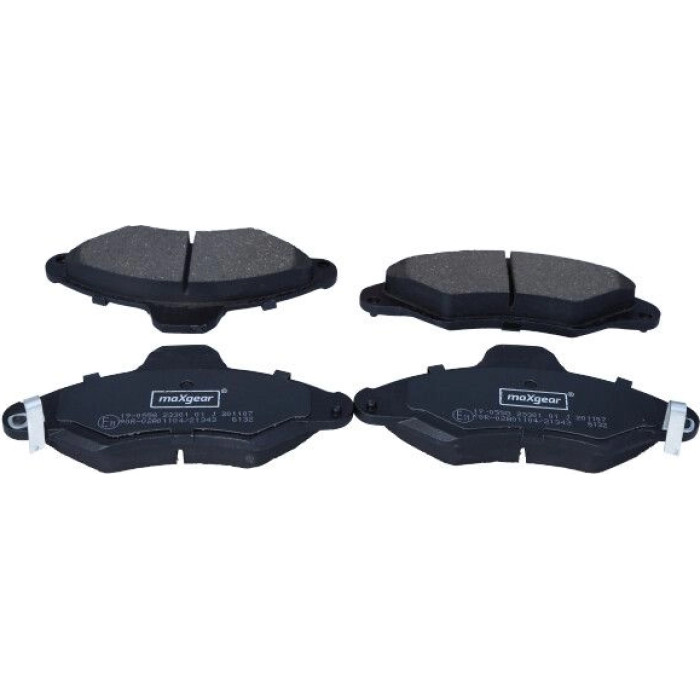 Maxgear 19-0558 Bremsbelagsatz, Scheibenbremse