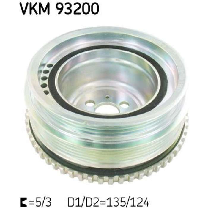 SKF VKM 93200 Riemenscheibe, Kurbelwelle