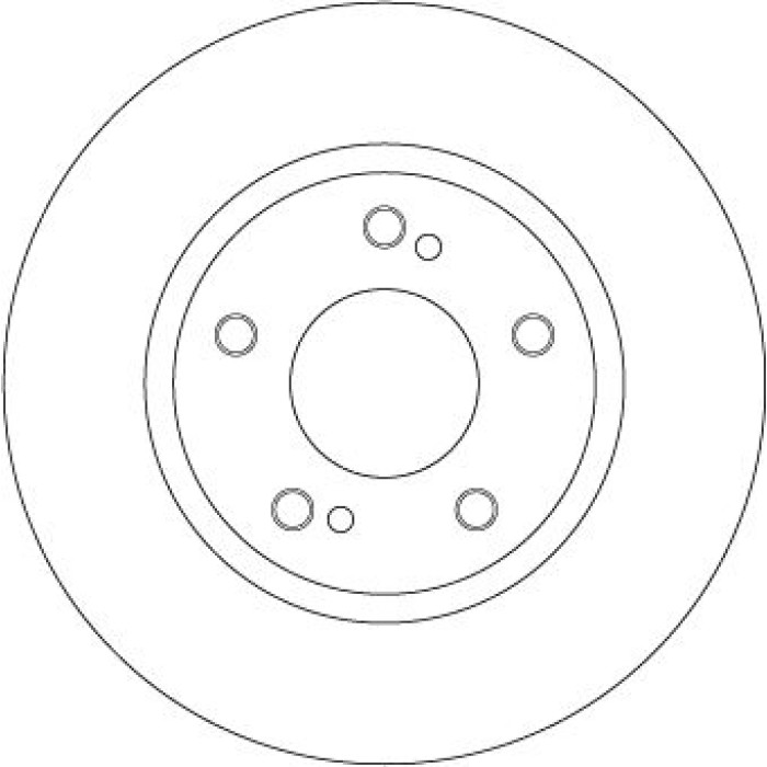 TRW DF7028 Bremsscheibe
