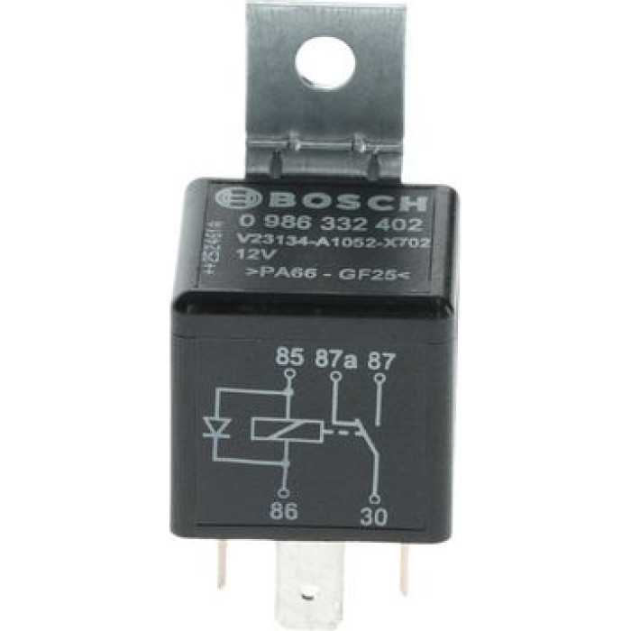 BOSCH 0 986 332 402 Relais, Arbeitsstrom BOSCH 0 986 332 402 Relais, Arbeitsstrom