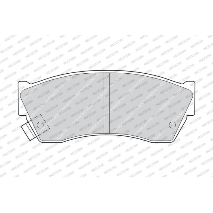 Ferodo FDB588 Bremsbelagsatz, Scheibenbremse PREMIER ECO FRICTION Ferodo FDB588 Bremsbelagsatz, Scheibenbremse PREMIER ECO FRICTION
