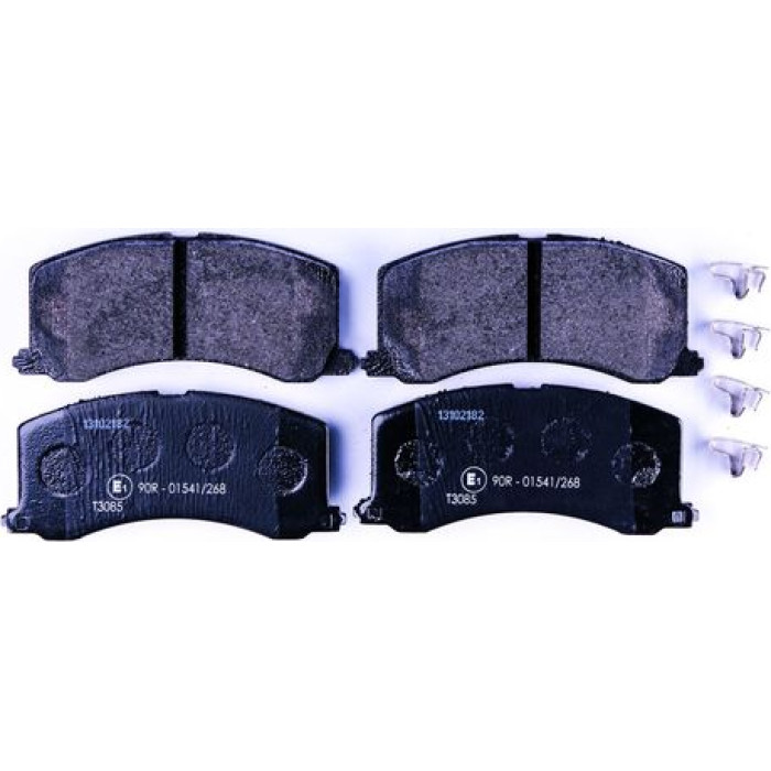 Hella 8DB 355 016-941 Bremsbelagsatz, Scheibenbremse