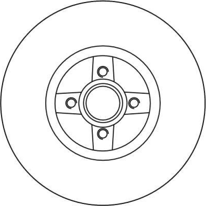 TRW DF4272 Bremsscheibe TRW DF4272 Bremsscheibe