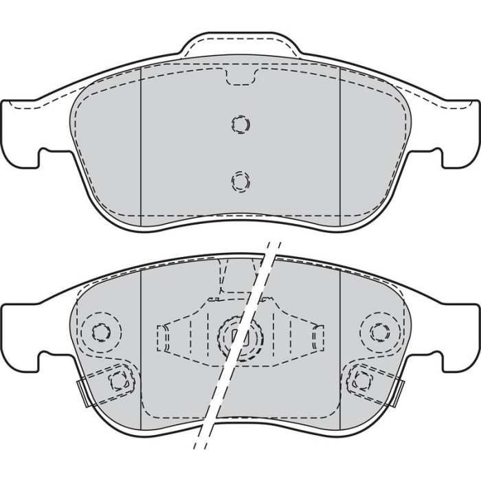 Valeo 302207 Bremsbelagsatz, Scheibenbremse ESSENTIAL