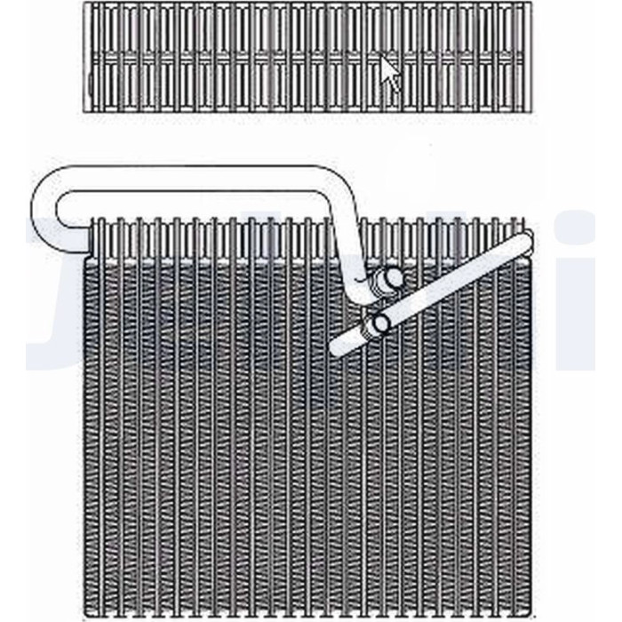 Delphi TSP0525148 Verdampfer, Klimaanlage Delphi TSP0525148 Verdampfer, Klimaanlage