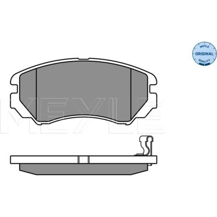 Meyle 025 238 9116/W Bremsbelagsatz, Scheibenbremse MEYLE-ORIGINAL: True to OE Meyle 025 238 9116/W Bremsbelagsatz, Scheibenbremse MEYLE-ORIGINAL: True to OE