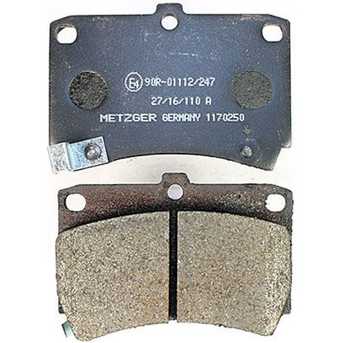 Metzger 1170250 Bremsbelagsatz, Scheibenbremse Metzger 1170250 Bremsbelagsatz, Scheibenbremse