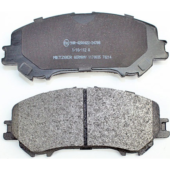 Metzger 1170835 Bremsbelagsatz, Scheibenbremse Metzger 1170835 Bremsbelagsatz, Scheibenbremse