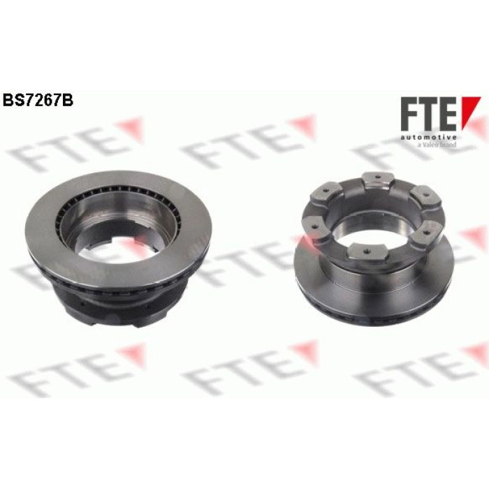 FTE 9081262 Bremsscheibe COATED RANGE