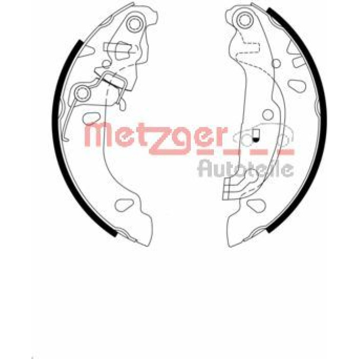 Metzger MG 976 Bremsbackensatz Metzger MG 976 Bremsbackensatz