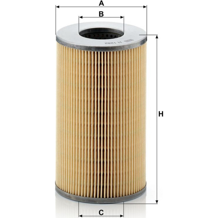 Mann-Filter H 1282 X Ölfilter