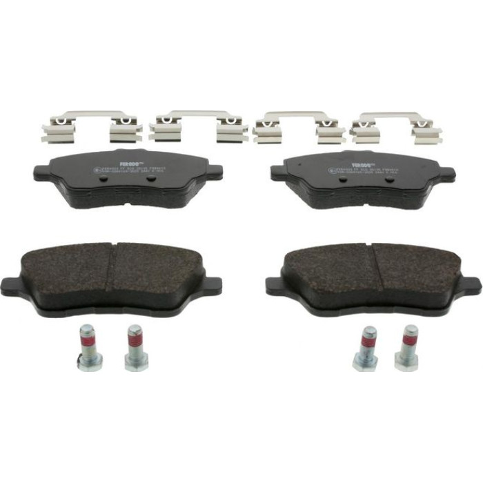 Ferodo FDB4612 Bremsbelagsatz, Scheibenbremse PREMIER ECO FRICTION Ferodo FDB4612 Bremsbelagsatz, Scheibenbremse PREMIER ECO FRICTION