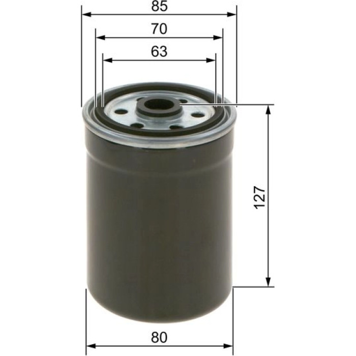 BOSCH 1 457 434 154 Kraftstofffilter BOSCH 1 457 434 154 Kraftstofffilter