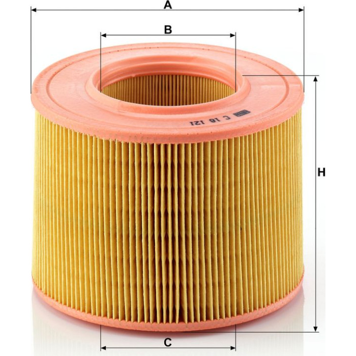 MANN-FILTER C 18 121 Filter, Innenraumluft MANN-FILTER C 18 121 Filter, Innenraumluft