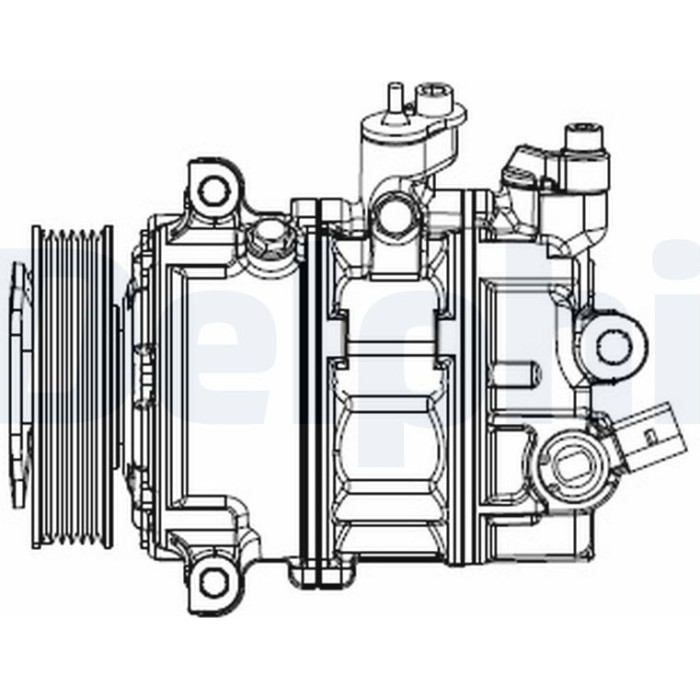 Delphi CS20529 Kompressor, Klimaanlage Delphi CS20529 Kompressor, Klimaanlage