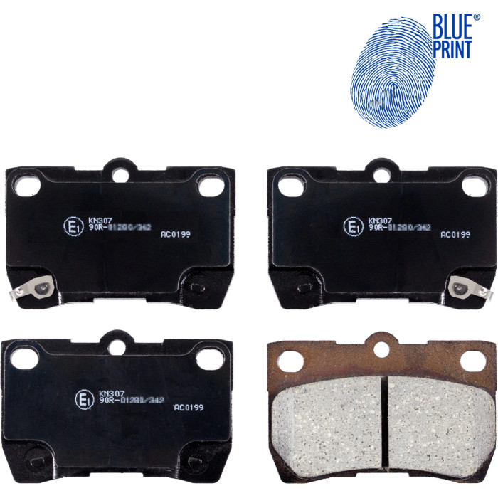 Blue Print ADT342156 Bremsbelagsatz, Scheibenbremse Blue Print ADT342156 Bremsbelagsatz, Scheibenbremse