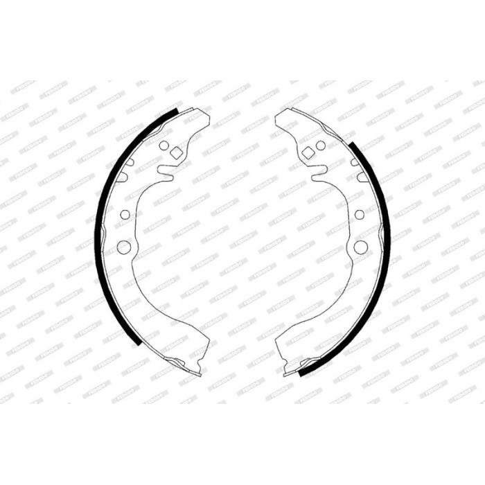 Bremsbackensatz FSB599 Bremsbackensatz FSB599