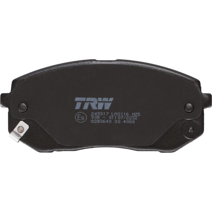 TRW GDB3640 Bremsbelagsatz, Scheibenbremse TRW GDB3640 Bremsbelagsatz, Scheibenbremse