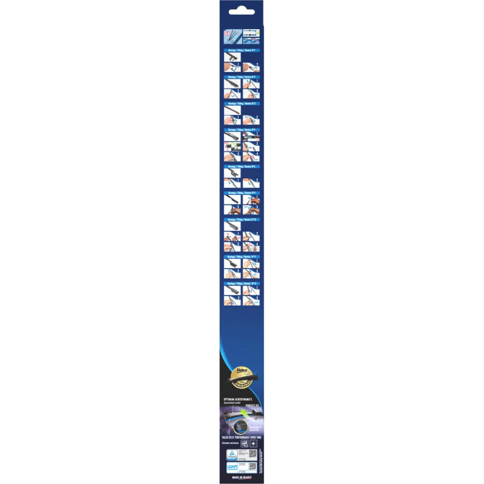 Valeo 577828 Wischblatt Scheibenwischer SILENCIO FLAT BLADE SET Valeo 577828 Wischblatt Scheibenwischer SILENCIO FLAT BLADE SET