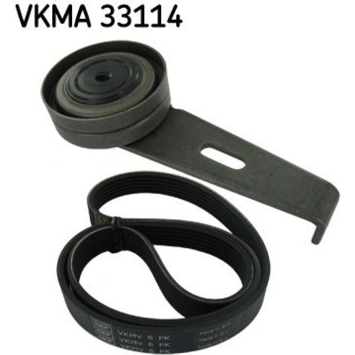 SKF VKMA 33114 Keilrippenriemensatz SKF VKMA 33114 Keilrippenriemensatz