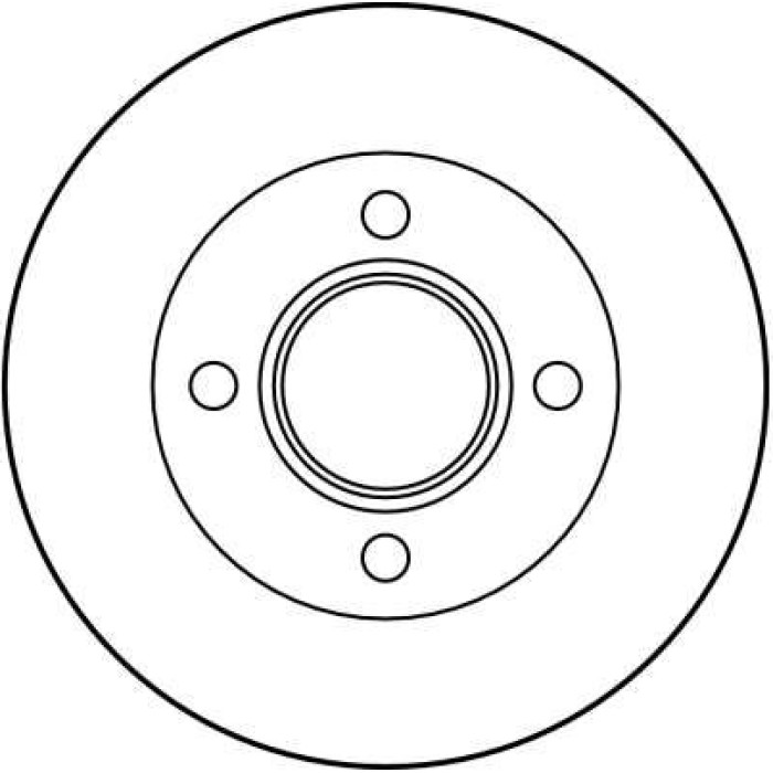 TRW DF2753 Bremsscheibe TRW DF2753 Bremsscheibe