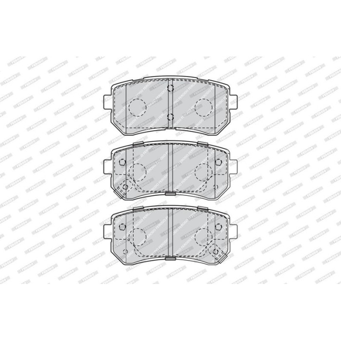 Ferodo FDB4408 Bremsbelagsatz, Scheibenbremse PREMIER ECO FRICTION Ferodo FDB4408 Bremsbelagsatz, Scheibenbremse PREMIER ECO FRICTION