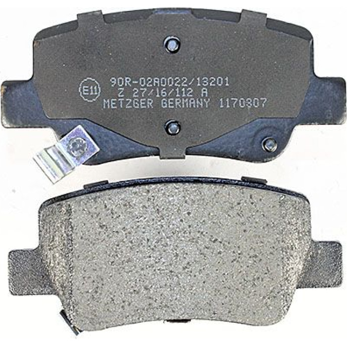 Metzger 1170307 Bremsbelagsatz, Scheibenbremse Metzger 1170307 Bremsbelagsatz, Scheibenbremse