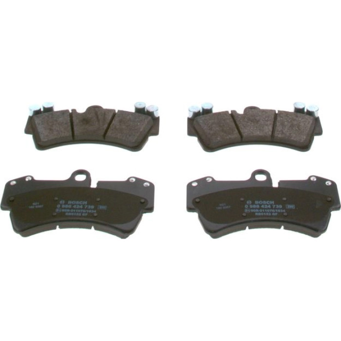BOSCH 0 986 424 739 Bremsbelagsatz, Scheibenbremse BOSCH 0 986 424 739 Bremsbelagsatz, Scheibenbremse