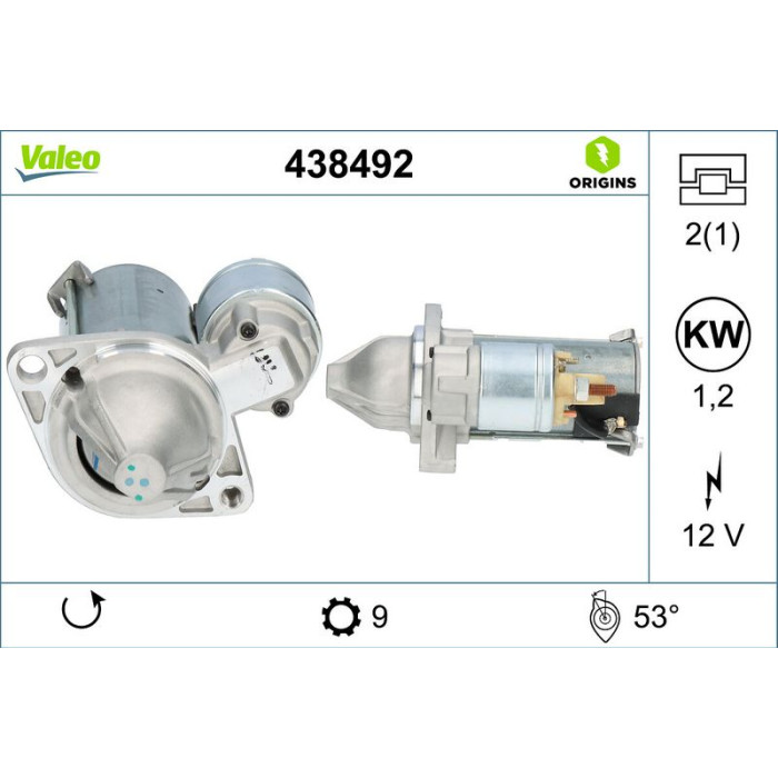 Valeo 438492 Starter ORIGINS