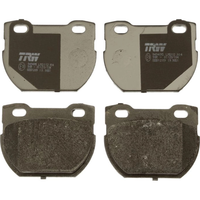 TRW GDB1209 Bremsbelagsatz, Scheibenbremse COTEC