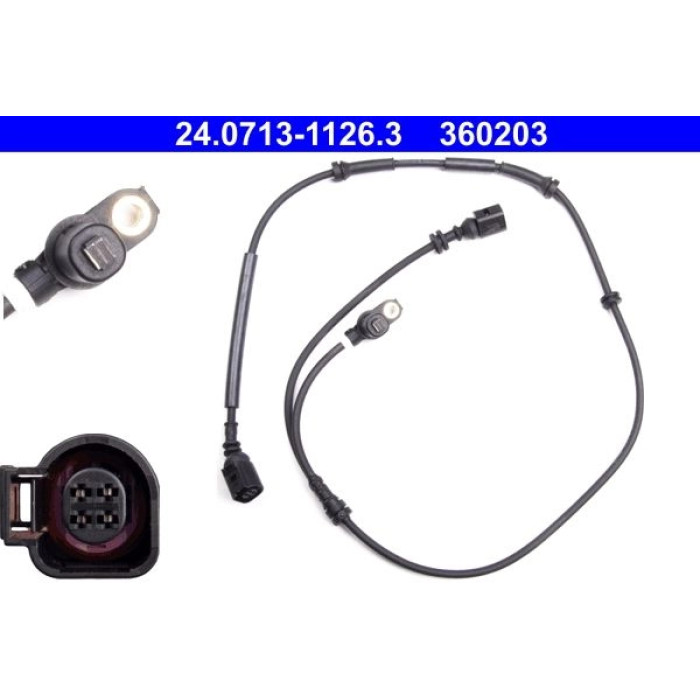 ATE 24.0713-1126.3 Sensor, Raddrehzahl ATE 24.0713-1126.3 Sensor, Raddrehzahl