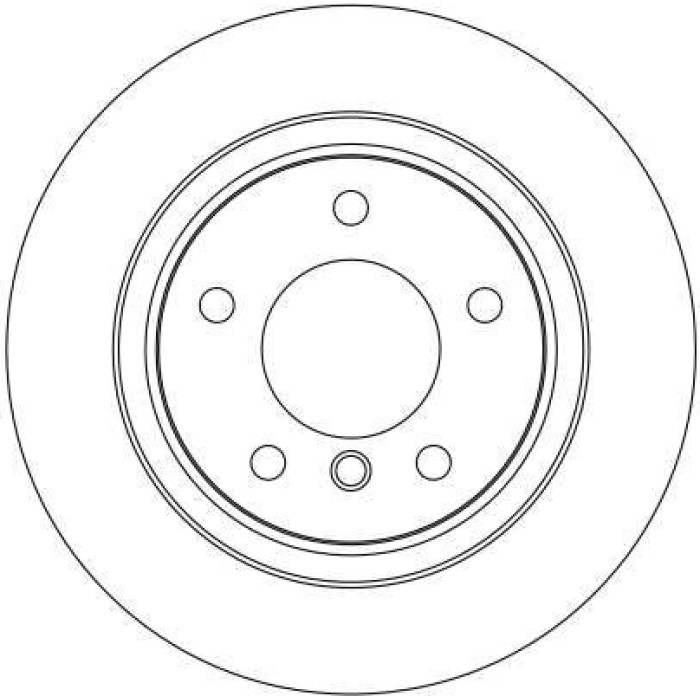 TRW DF4069 Bremsscheibe TRW DF4069 Bremsscheibe
