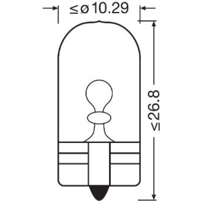 Glühlampe, Blinkleuchte 2825ULT