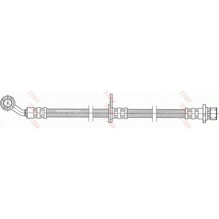 TRW PHD463 Bremsschlauch