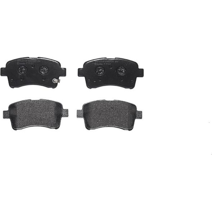 Brembo P 79 021 Bremsbelagsatz, Scheibenbremse PRIME LINE
