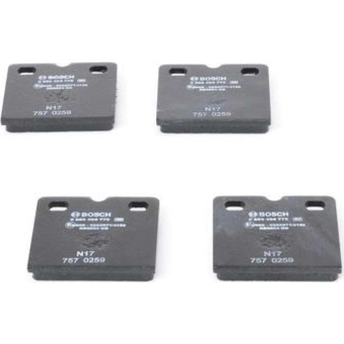 BOSCH 0 986 494 775 Bremsbelagsatz, Scheibenbremse