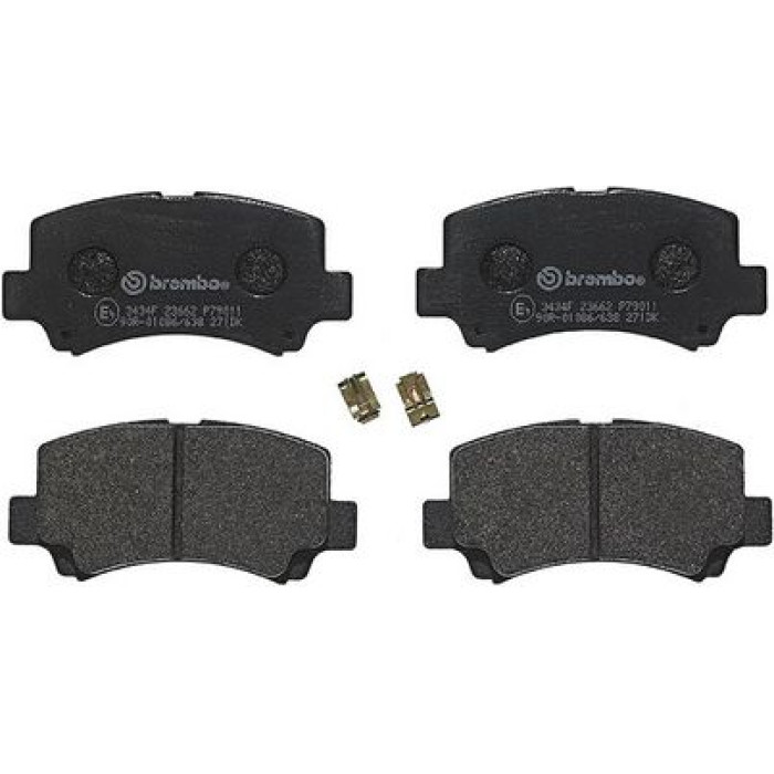 Brembo P 79 011 Bremsbelagsatz, Scheibenbremse PRIME LINE Brembo P 79 011 Bremsbelagsatz, Scheibenbremse PRIME LINE