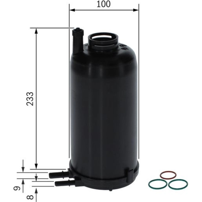 BOSCH F 026 402 045 Kraftstofffilter BOSCH F 026 402 045 Kraftstofffilter