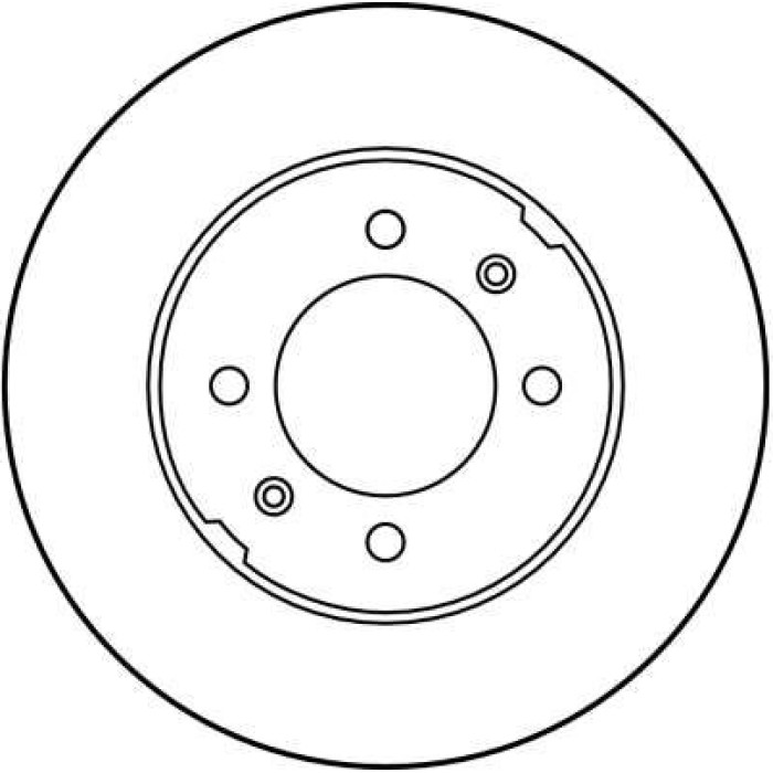 TRW DF1829 Bremsscheibe TRW DF1829 Bremsscheibe
