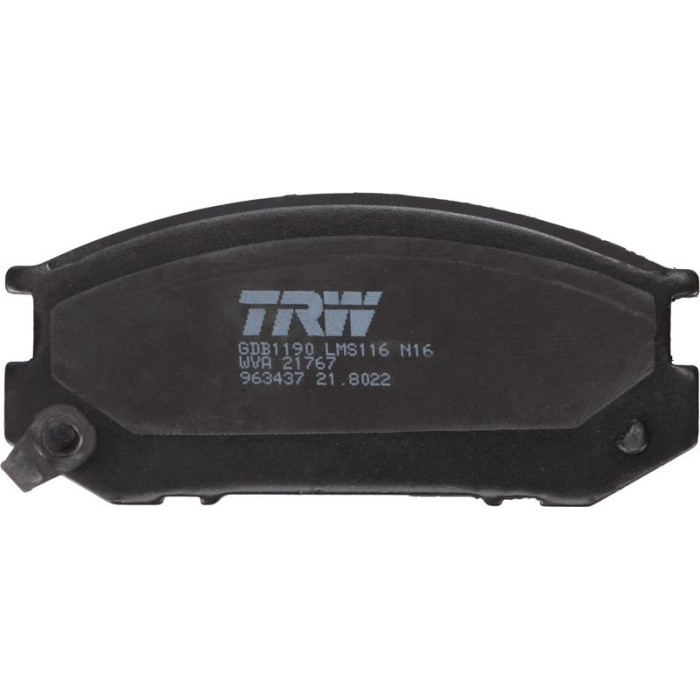 TRW GDB1190 Bremsbelagsatz, Scheibenbremse TRW GDB1190 Bremsbelagsatz, Scheibenbremse
