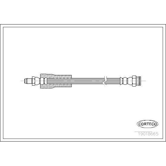 Corteco 19018665 Bremsschlauch