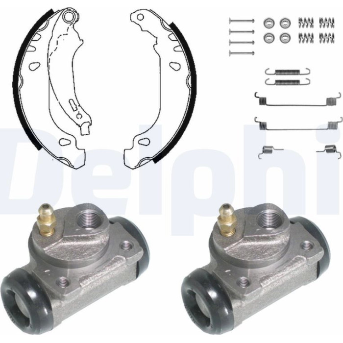Delphi KP982 Bremsbackensatz Delphi KP982 Bremsbackensatz