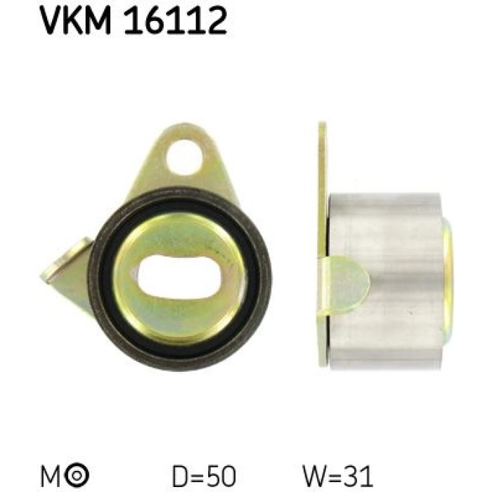 SKF VKM 16112 Spannrolle, Zahnriemen SKF VKM 16112 Spannrolle, Zahnriemen