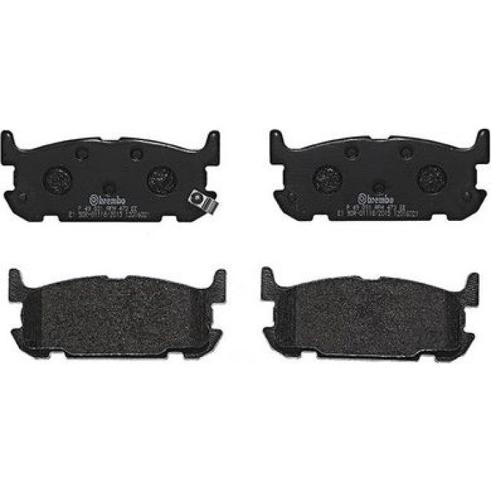 Brembo P 49 031 Bremsbelagsatz, Scheibenbremse PRIME LINE